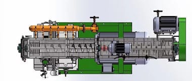 Cattle feed machine